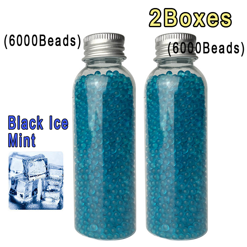 Smoking & Vaping Accessories - 6000PCS Manik-manik Campuran Rasa Buah Black