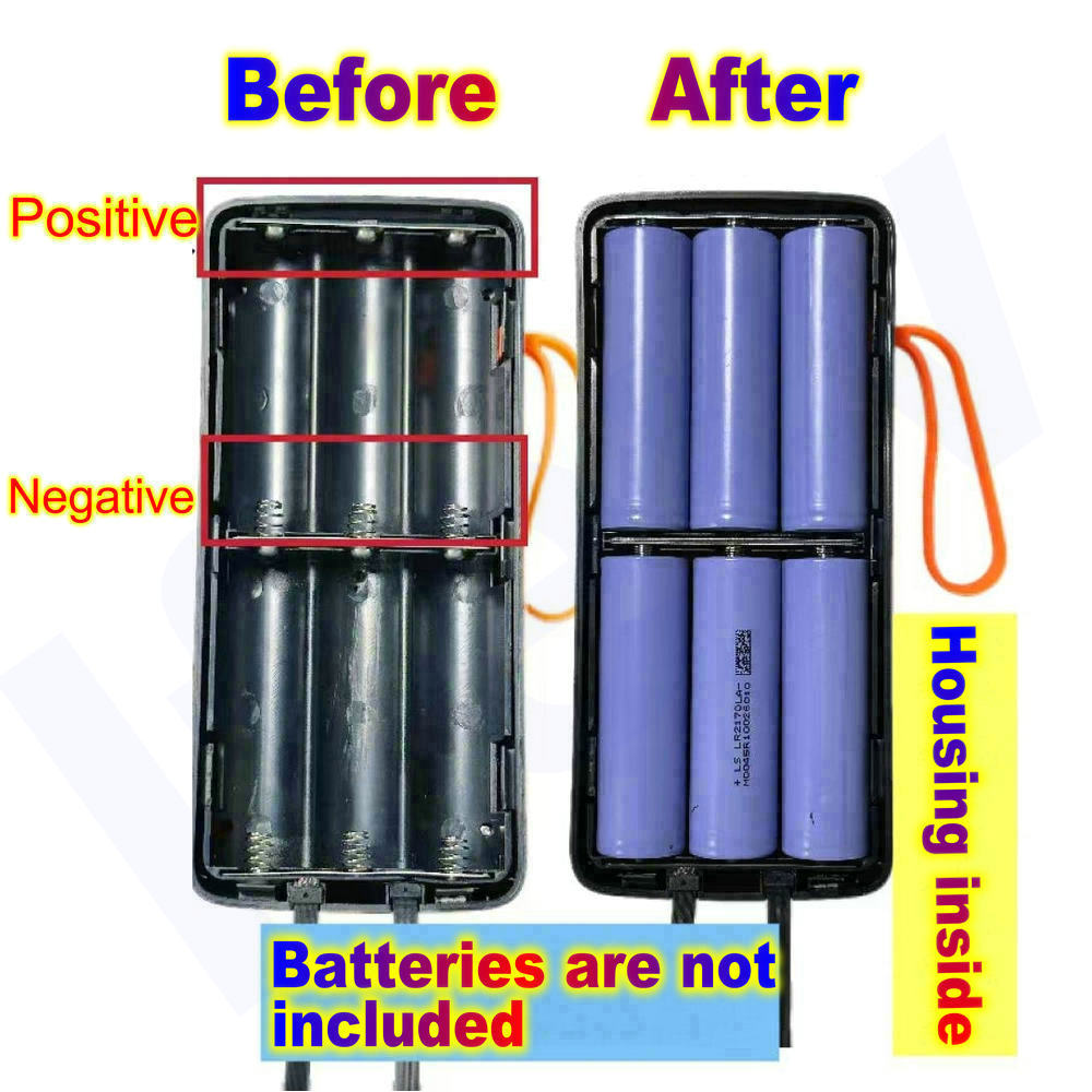 Kotak Penyimpanan Baterai 2170 - Battery Case Storage ulasan dan harga