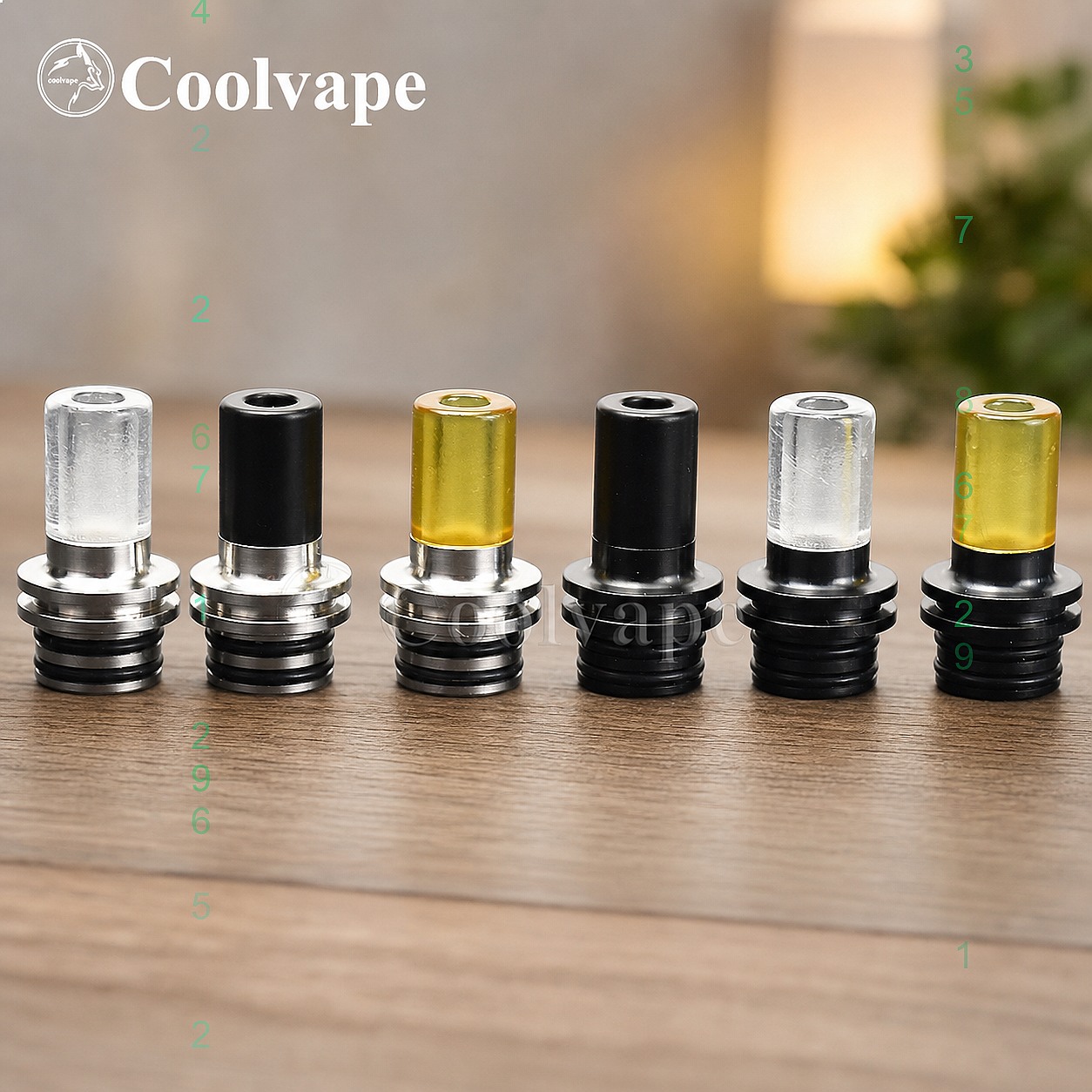 510 MTL Drip Tip Corong Tahan  - Vape Accessory ulasan dan harga