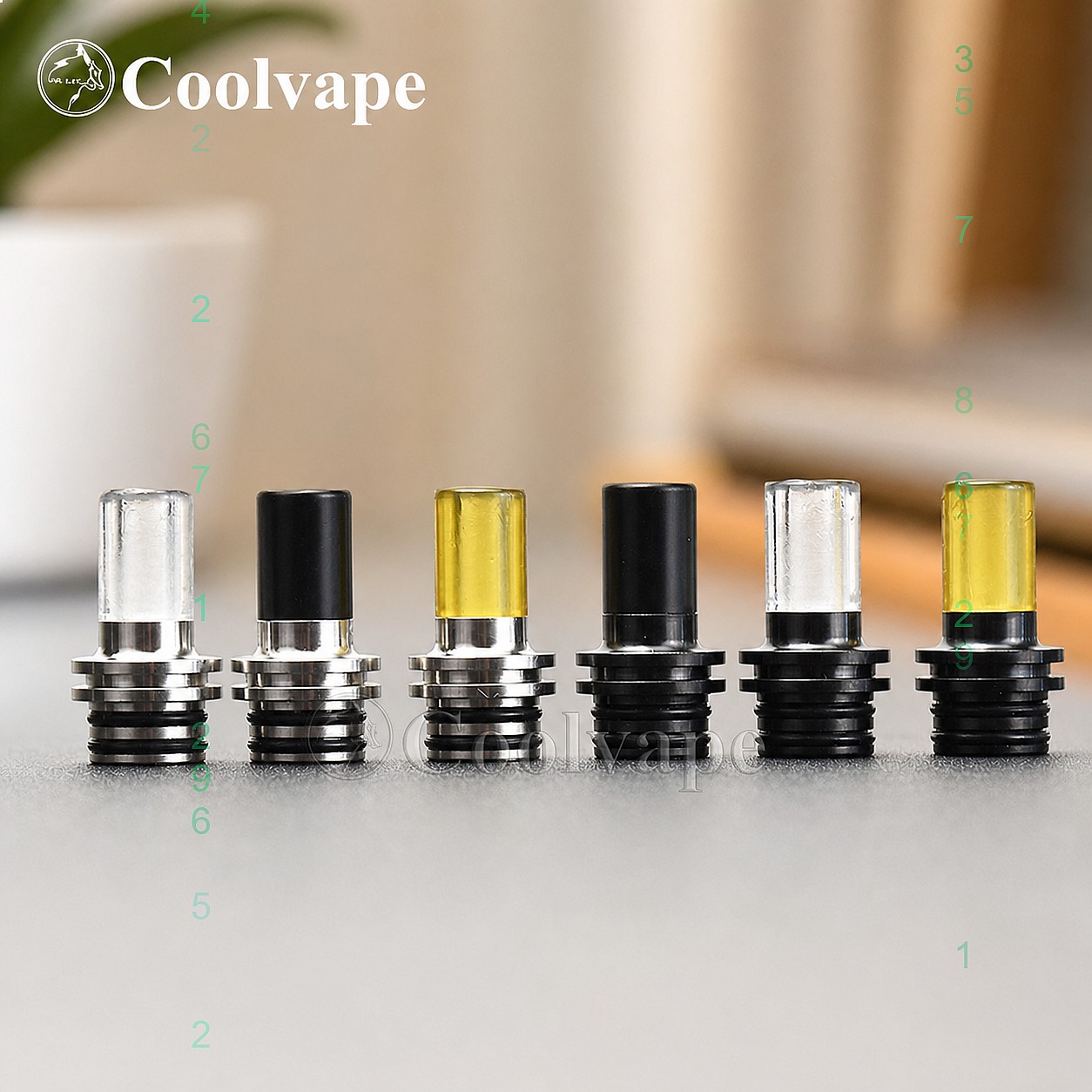 510 MTL Drip Tip Corong Tahan  - Vape Accessory ulasan dan harga