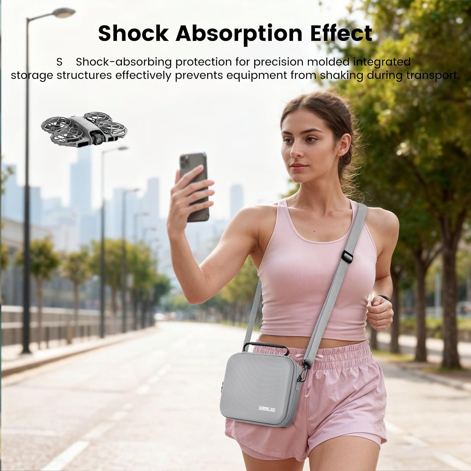 Tas Selempang Portabel STARTRC - Battery Case Storage ulasan dan harga