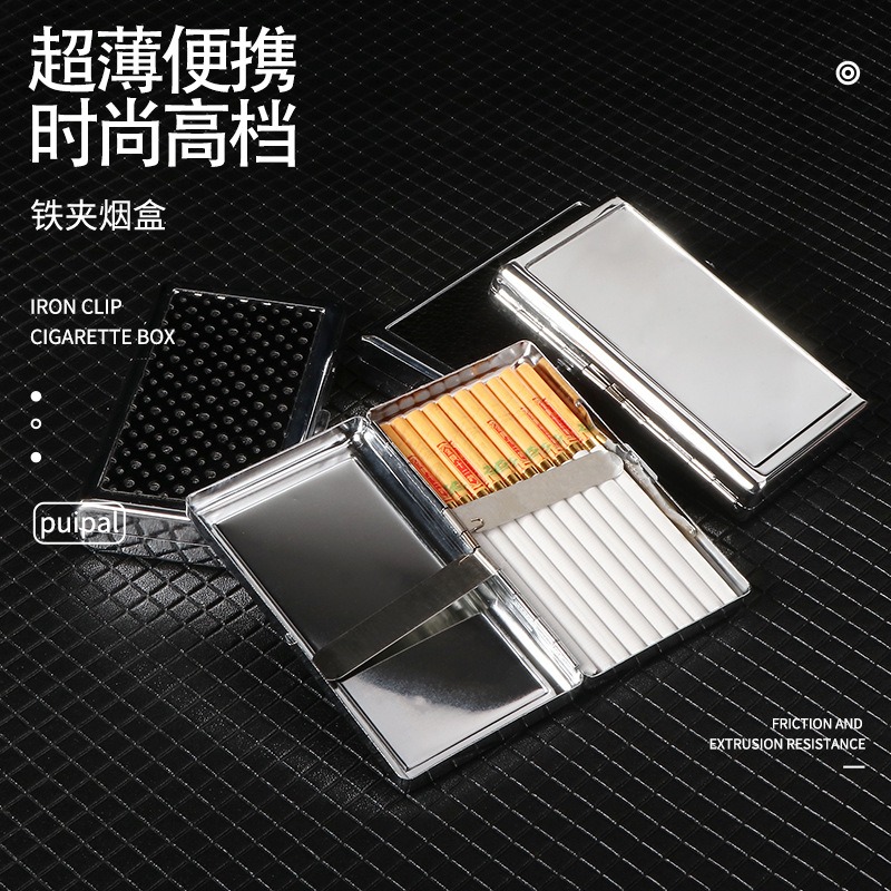 Kotak Rokok Logam Portable 20  - Smoking & Vaping Accessories ulasan dan harga