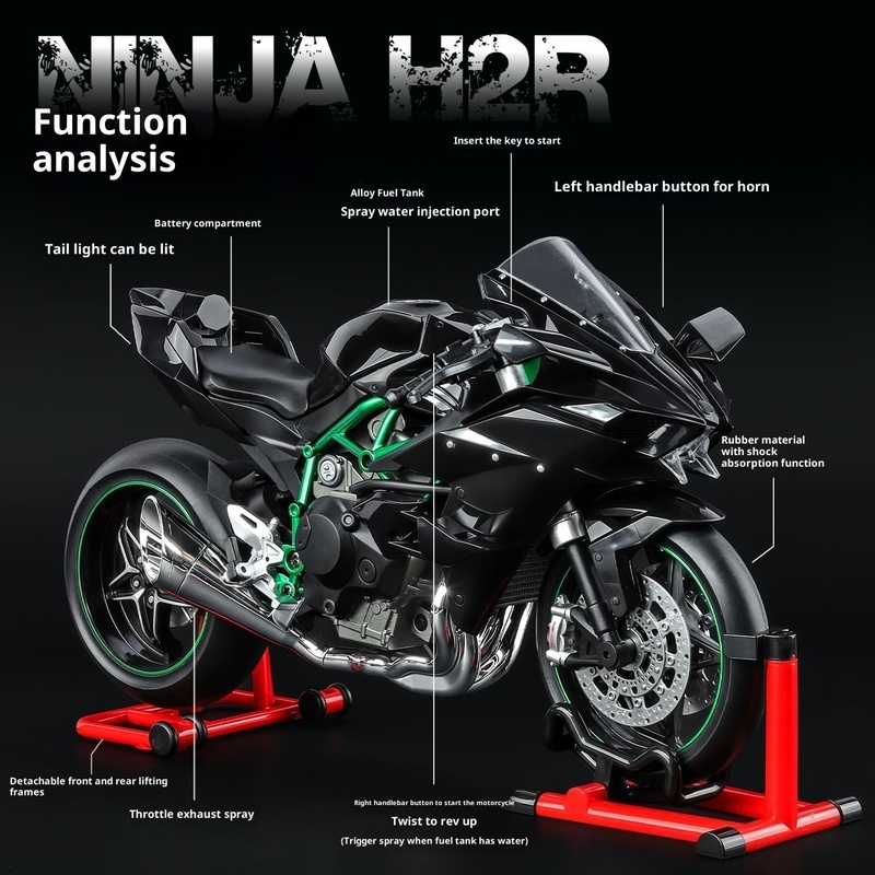 Model Dinamis Kawasaki Ninja H - Battery Case Storage ulasan dan harga