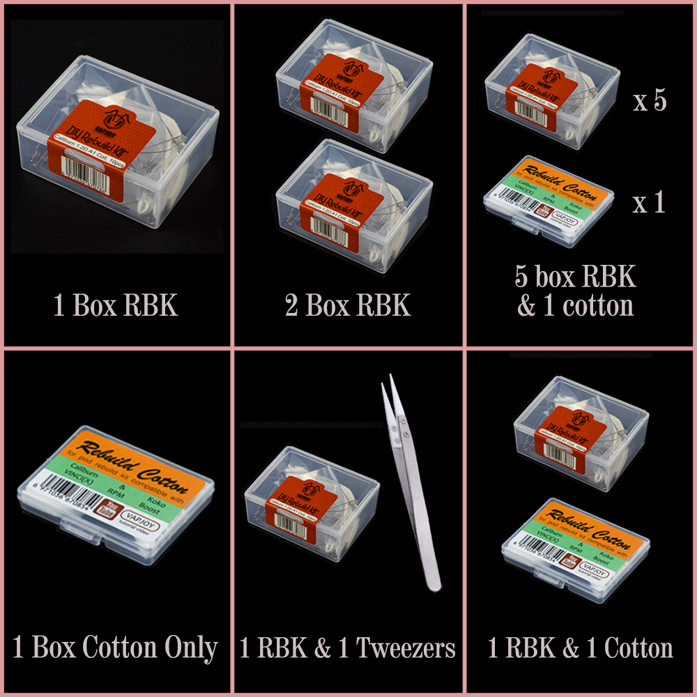 Kit Pembuatan Ulang VAPJOY DIY - Vape Accessory ulasan dan harga