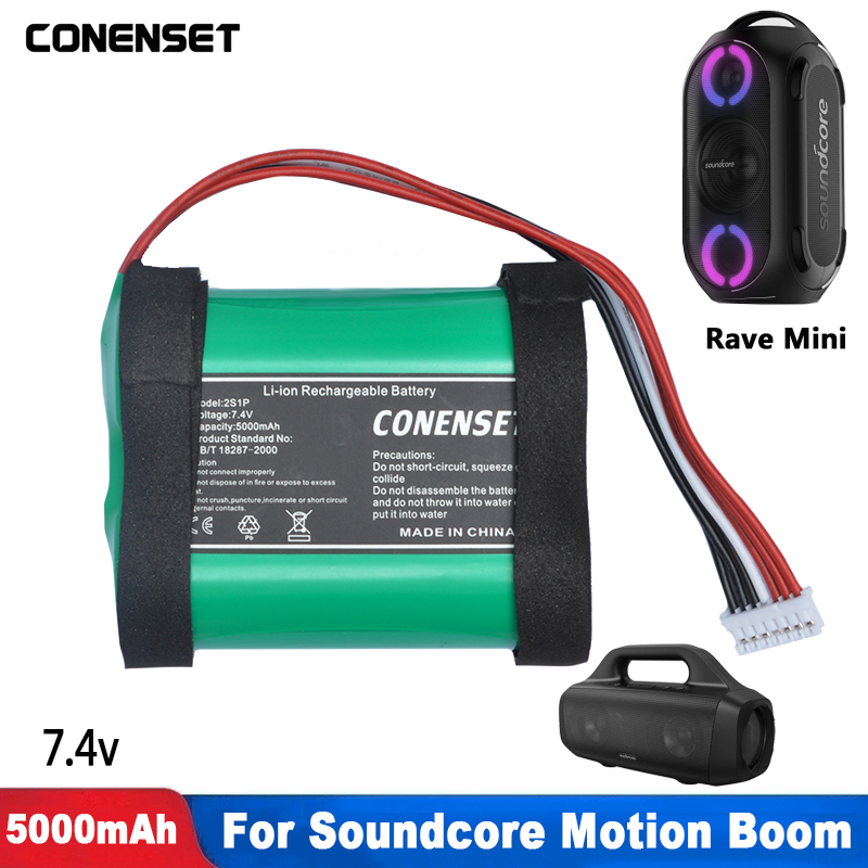 Baterai 5000mAh PA23 7.4V untu - Anker Speaker Soundcore Mini ulasan dan harga