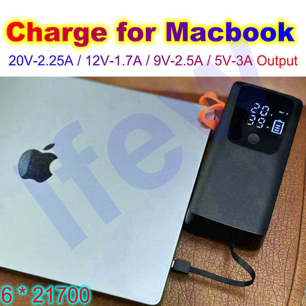 Casing Power Bank 45W untuk Ma - Battery Case Storage ulasan dan harga